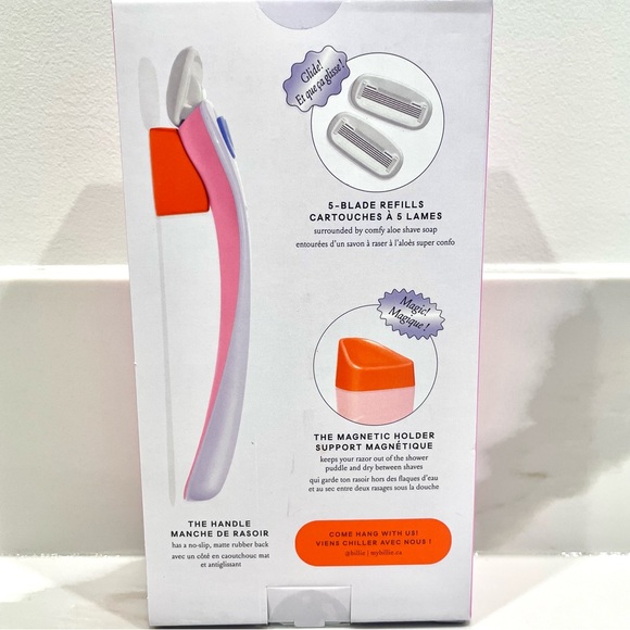 🔵3/$25 NEW Billie Razor Starter Kit - Picture 2 of 2